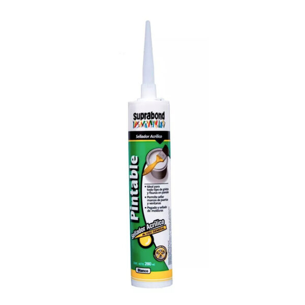 Sellador Acrílico x 280ml - blanco